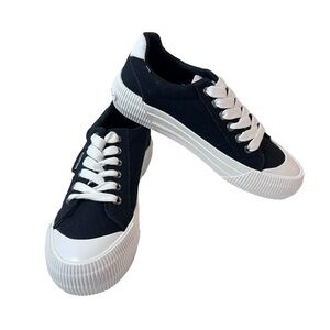 Rocket Dog Cheery Canvas Sneakers Womens Size 6 New Black